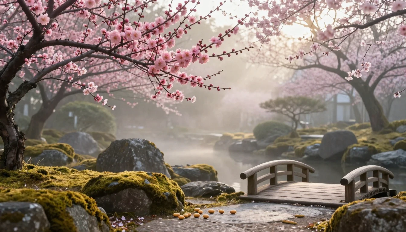 A beautiful landscape depicting the transition from late win...