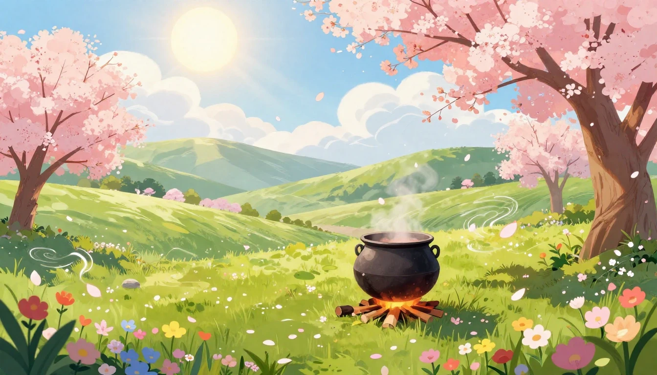 A vibrant and joyful illustration celebrating the arrival of...