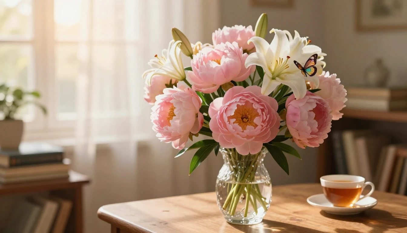 A breathtakingly beautiful and heartwarming scene featuring ...