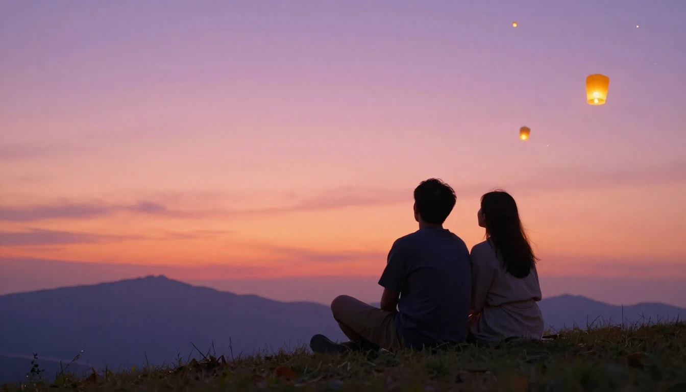 A heartwarming and cozy scene of two close friends sitting t...