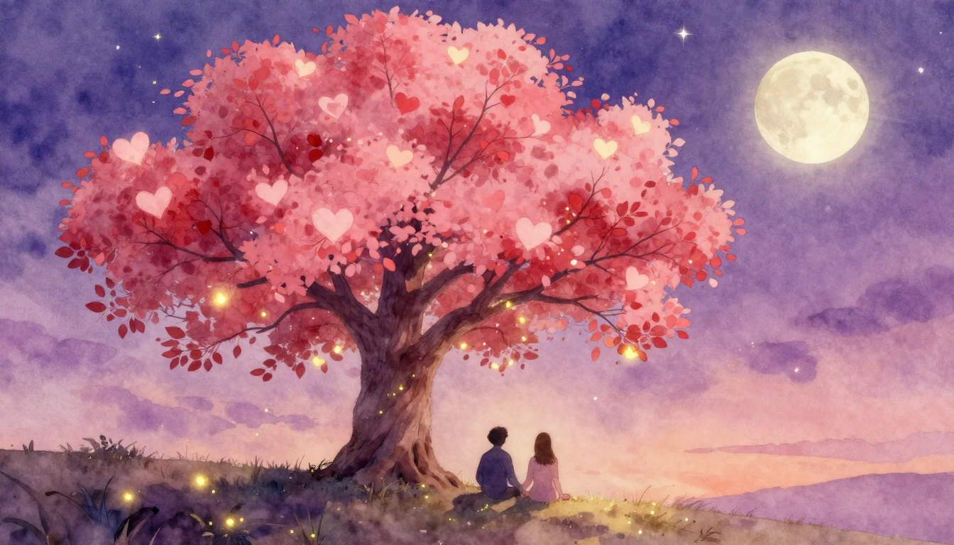 A soft and dreamy watercolor painting depicting a magnificen...