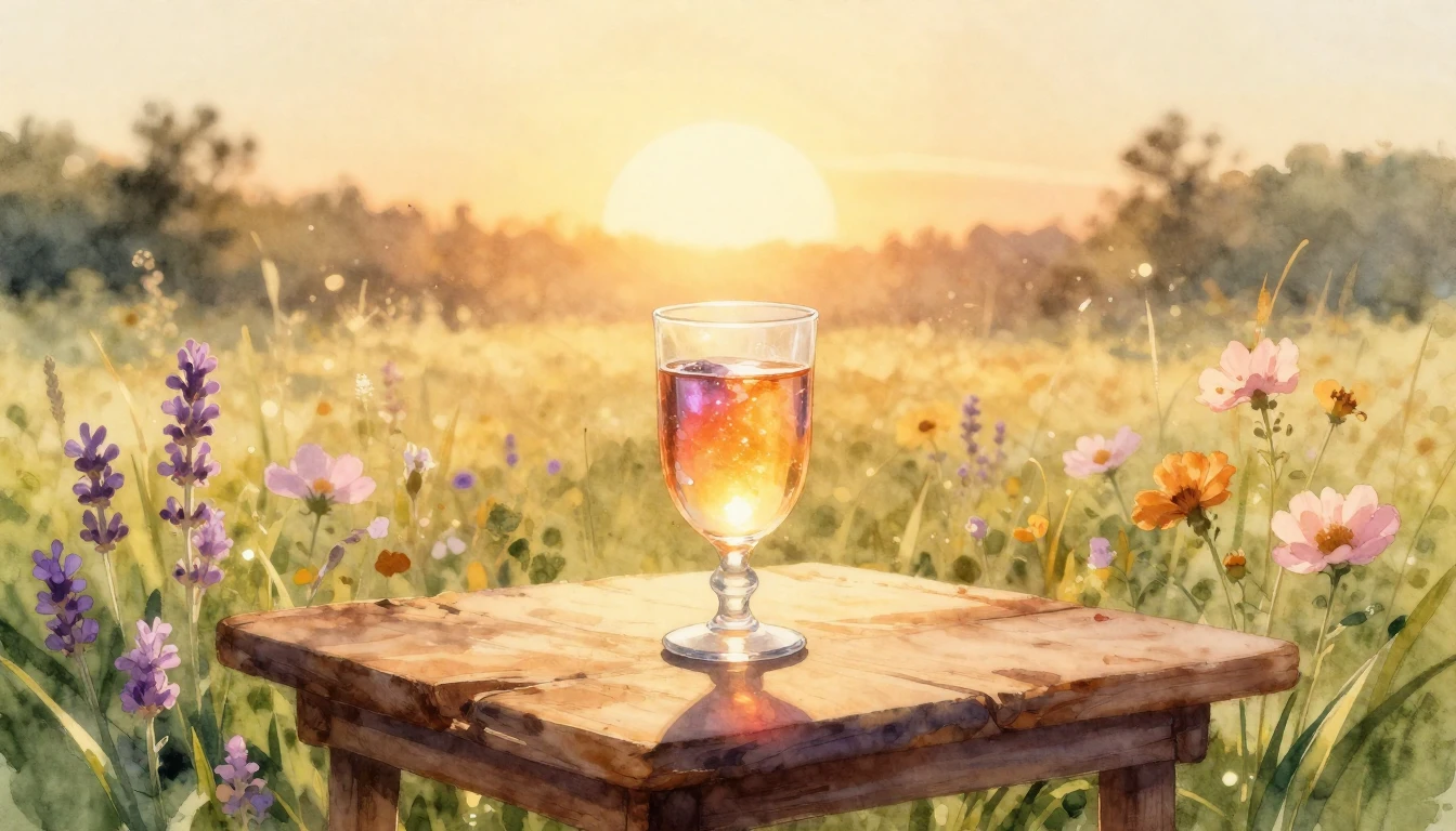 A vibrant and warm watercolor illustration celebrating a new...