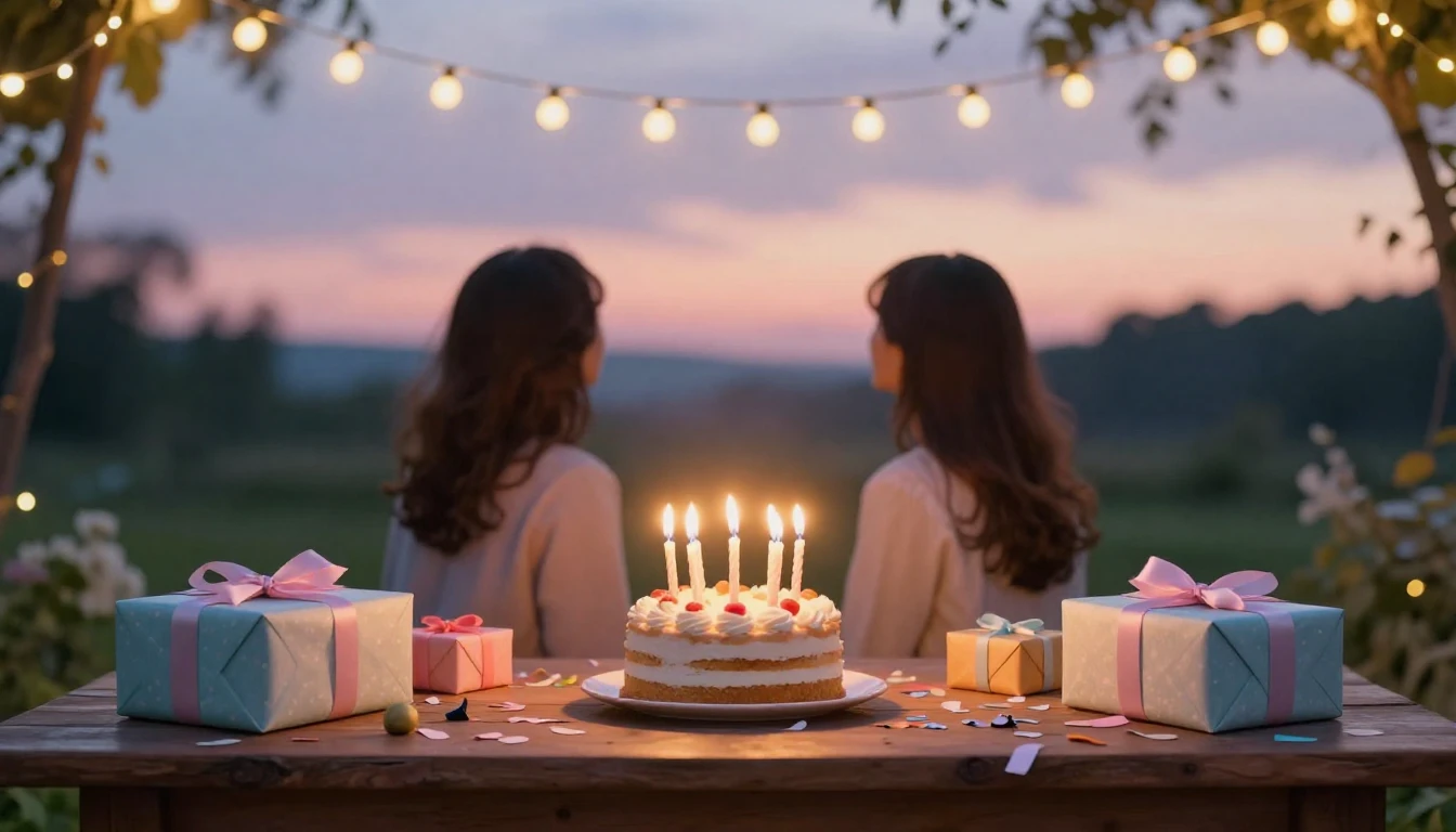 A heartwarming and festive scene depicting the essence of fr...