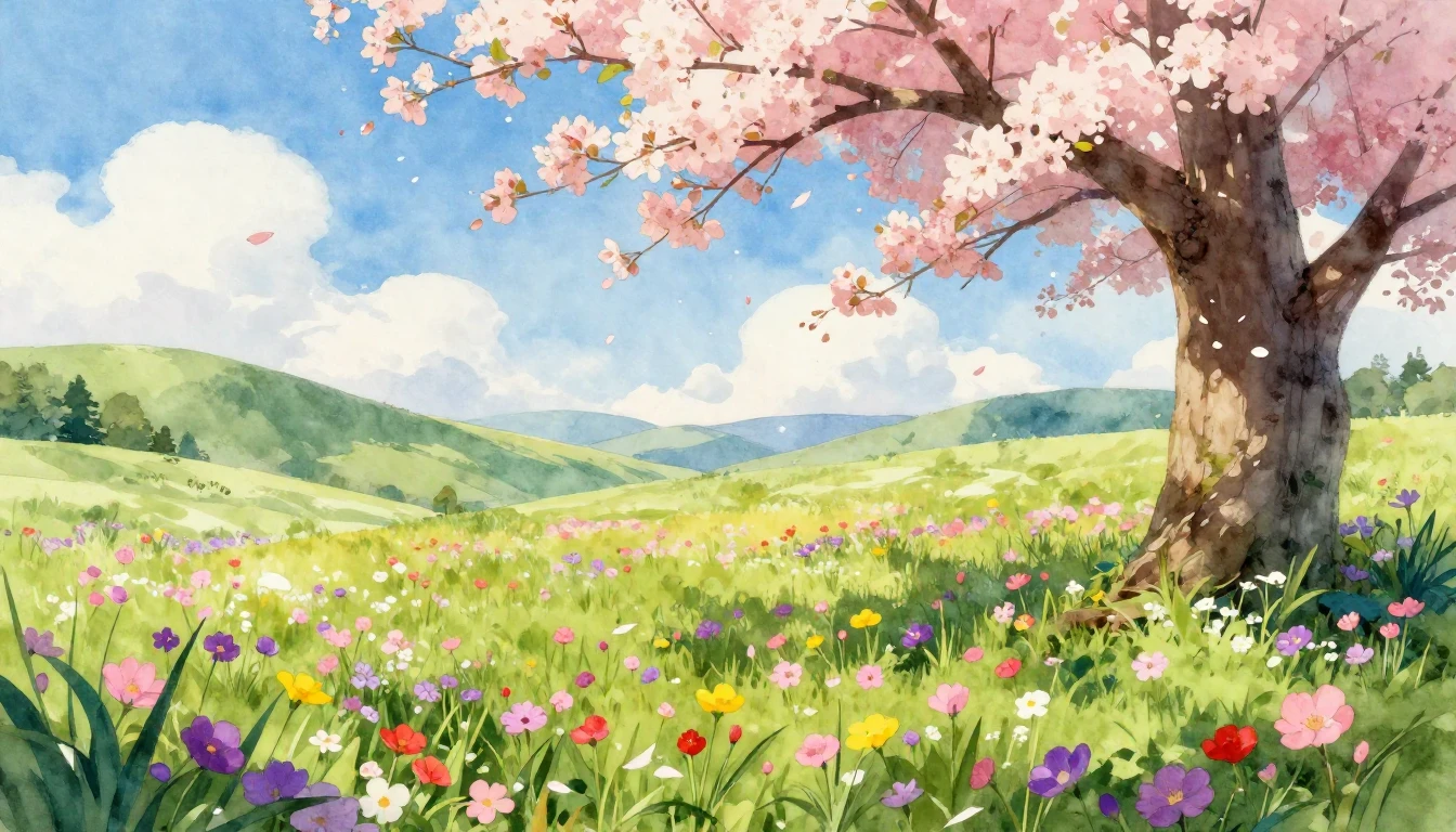 A breathtaking watercolor illustration capturing the essence...