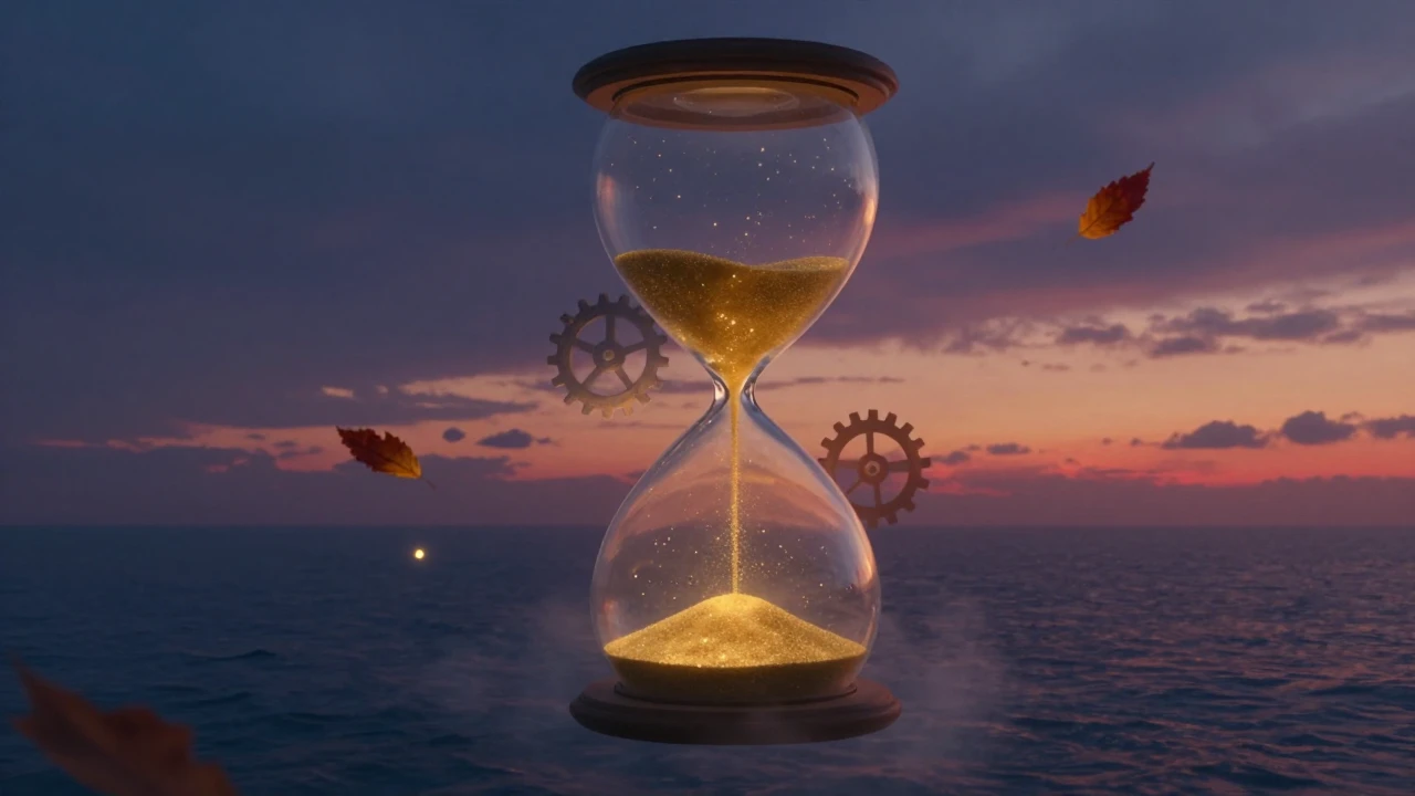 A surreal, poetic concept of time slipping away. A colossal,...