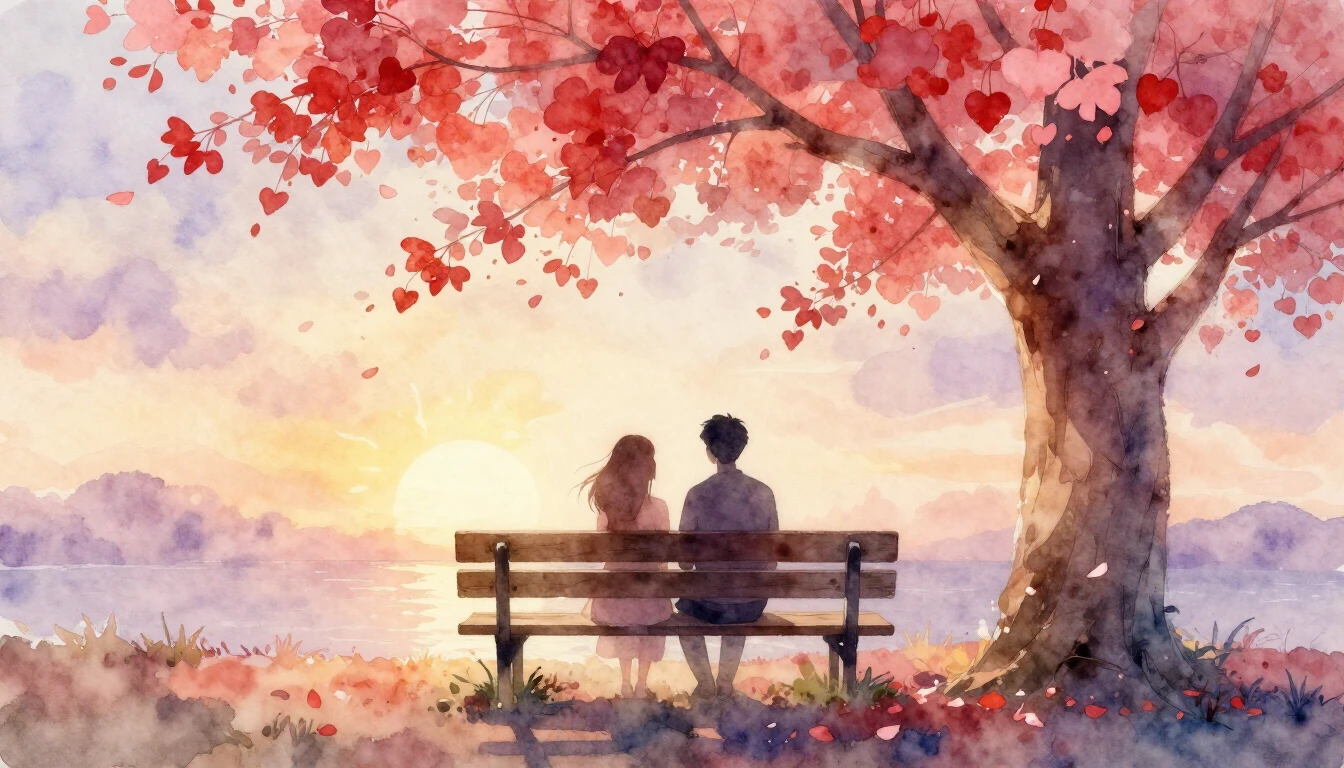 A dreamy and soft watercolor illustration depicting the conc...