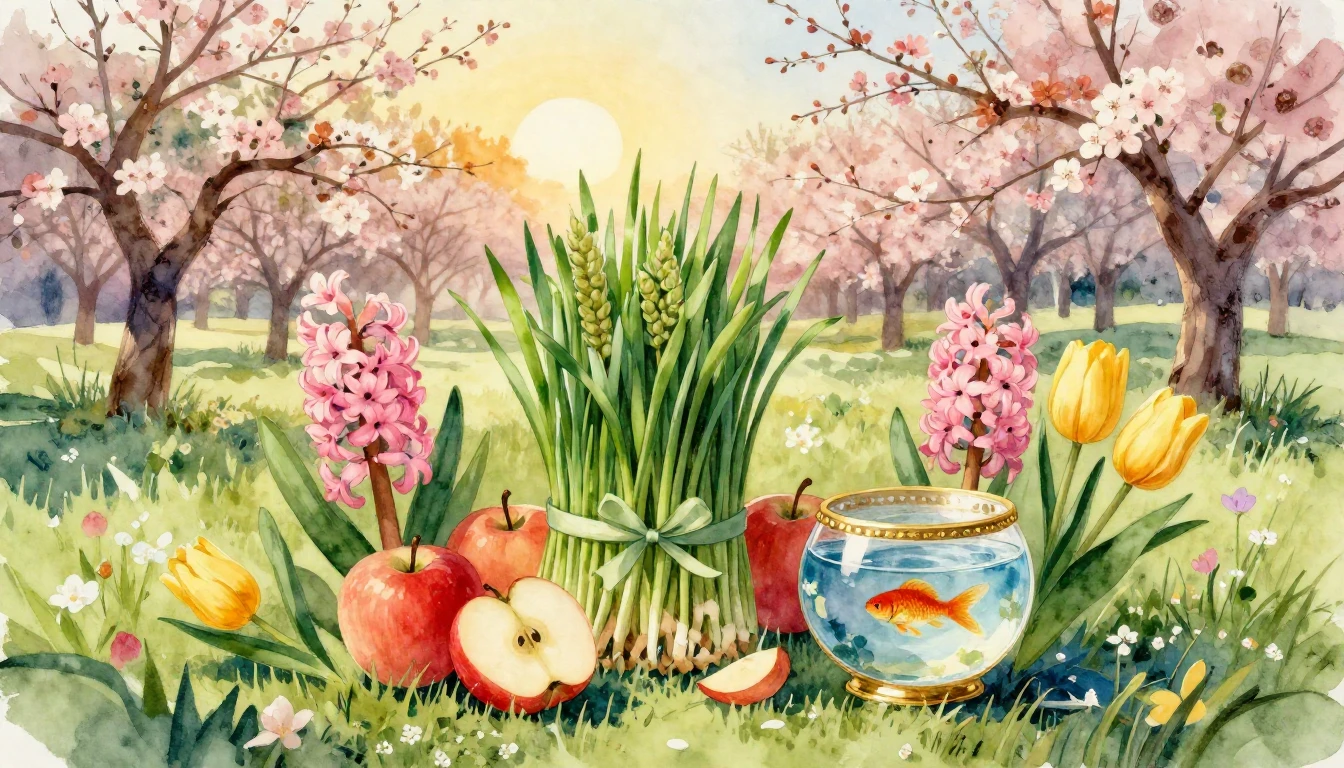 A beautiful watercolor painting depicting the essence of the...