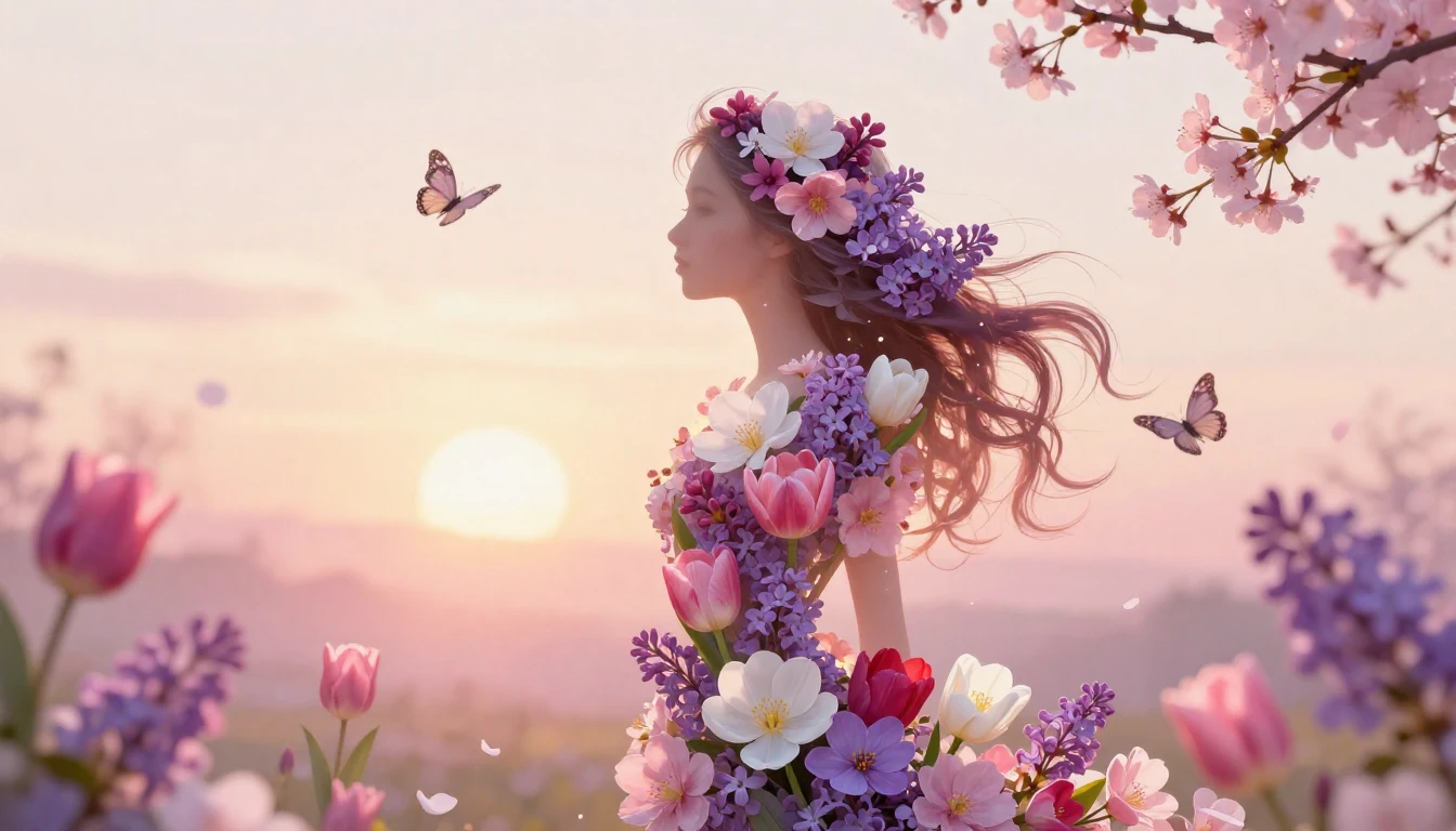 A beautiful, ethereal illustration symbolizing International...