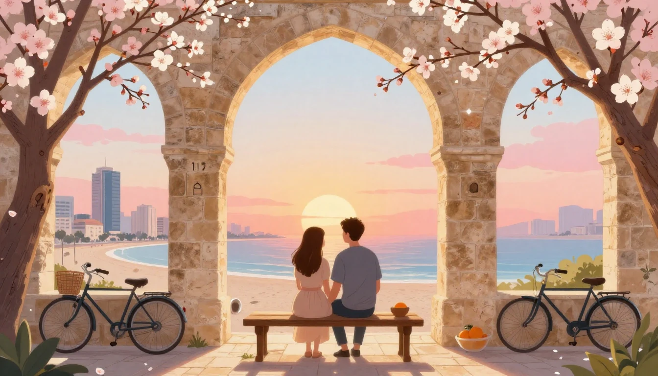 A romantic and whimsical illustration capturing the essence ...