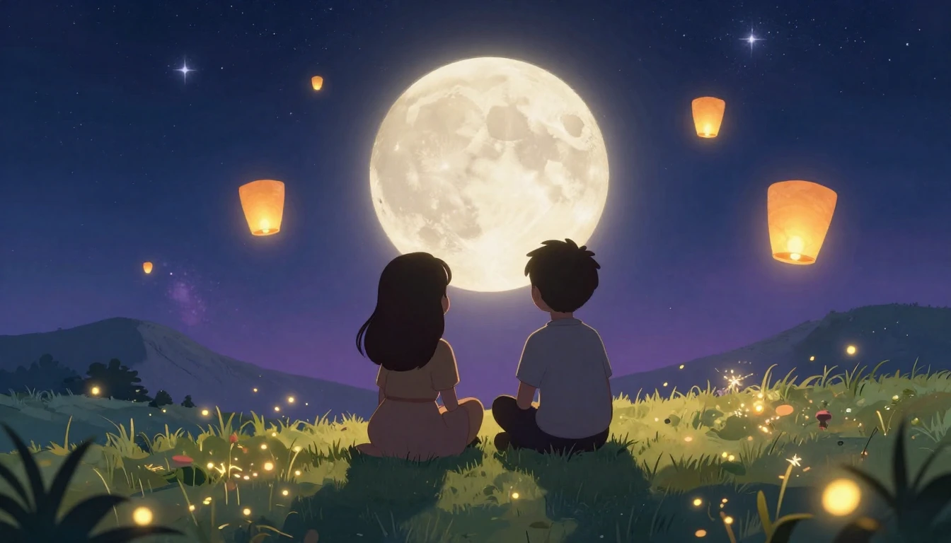 A heartwarming and vibrant illustration celebrating friendsh...