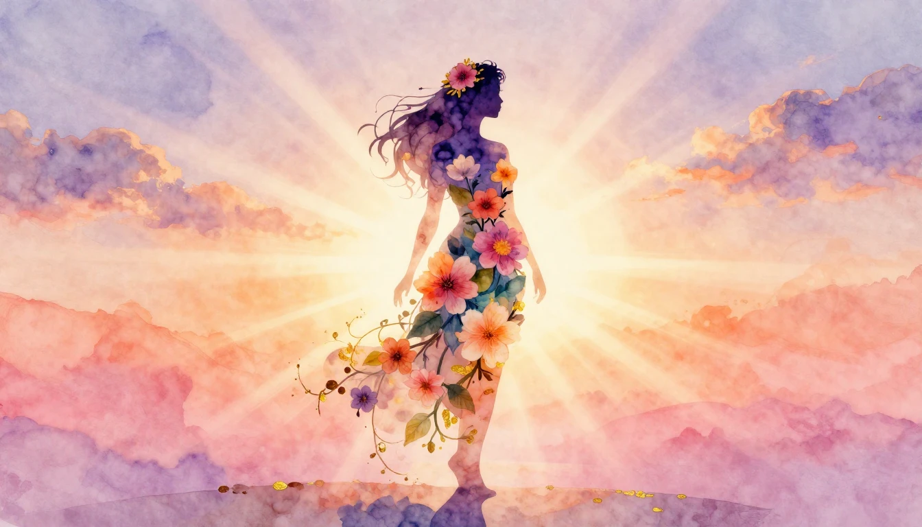 A conceptual and artistic composition representing the essen...