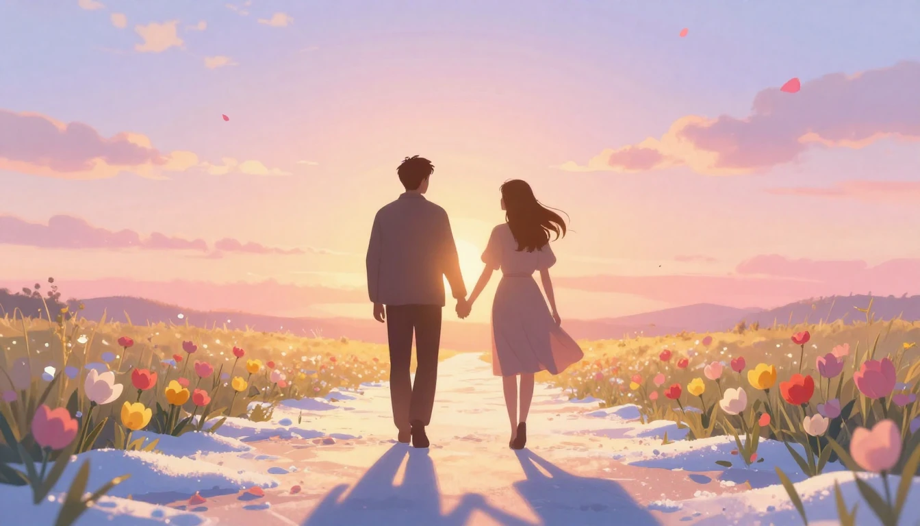 A soft and dreamy artistic composition depicting the concept...