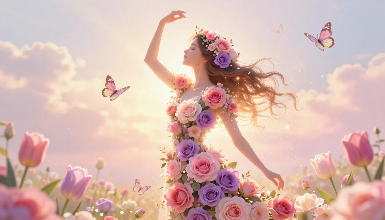 A beautiful and uplifting illustration representing the esse...