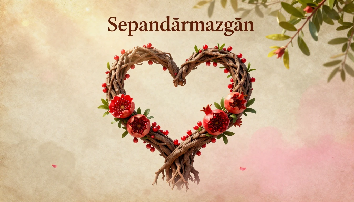 A soft and romantic artistic composition symbolizing the Per...