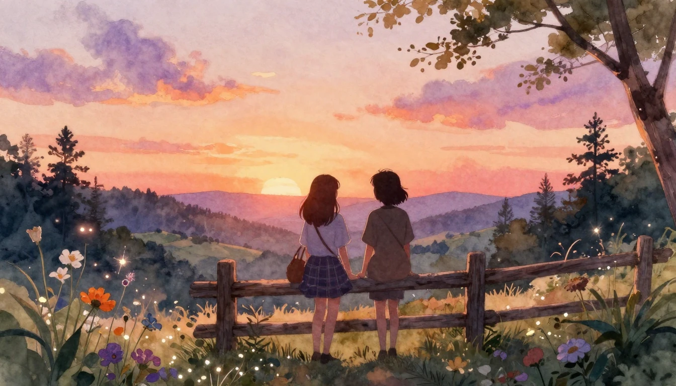 A heartwarming and cozy scene depicting the essence of frien...