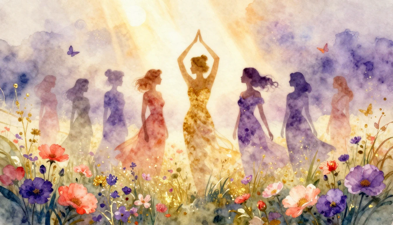 A breathtaking watercolor illustration celebrating the essen...