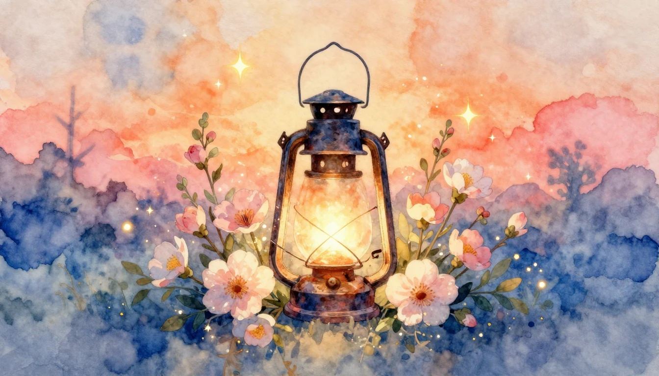 A beautiful, soft watercolor painting symbolizing friendship...