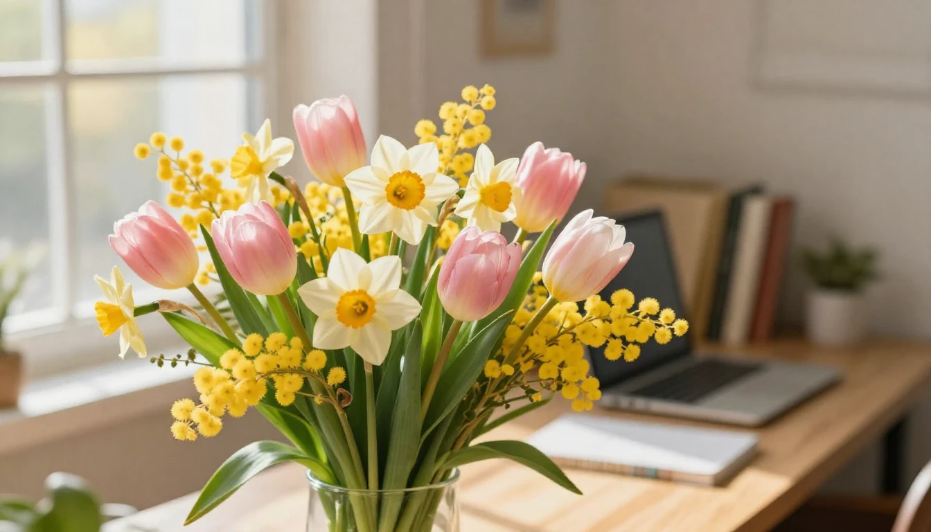 A beautiful and gentle artistic composition symbolizing Inte...