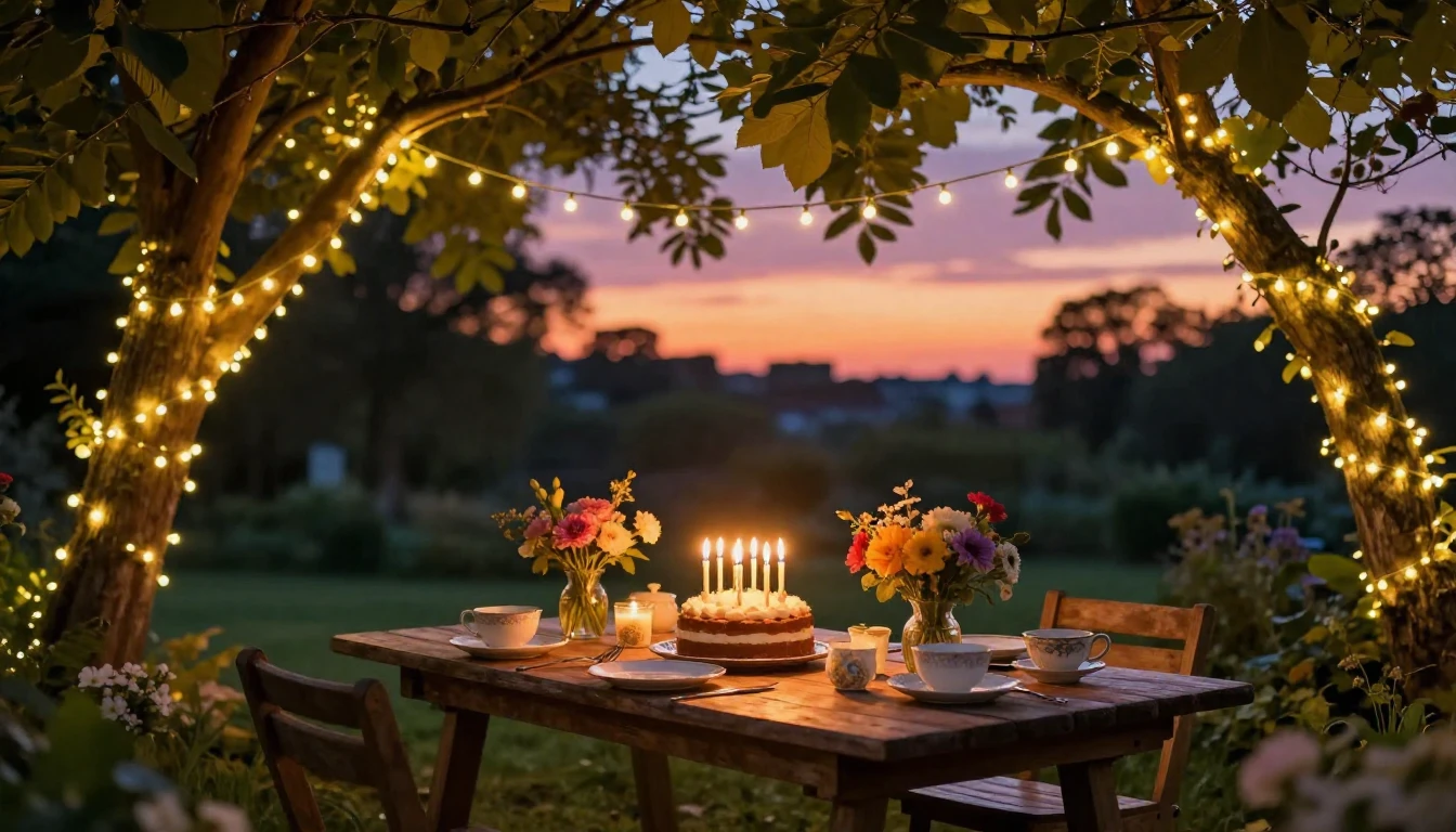 A warm and inviting scene featuring a beautifully decorated ...