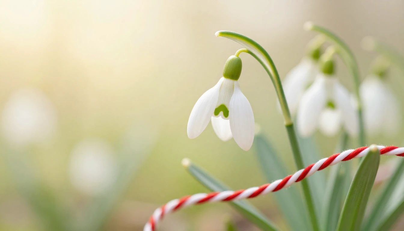 A delicate and beautiful spring scene featuring a blooming s...