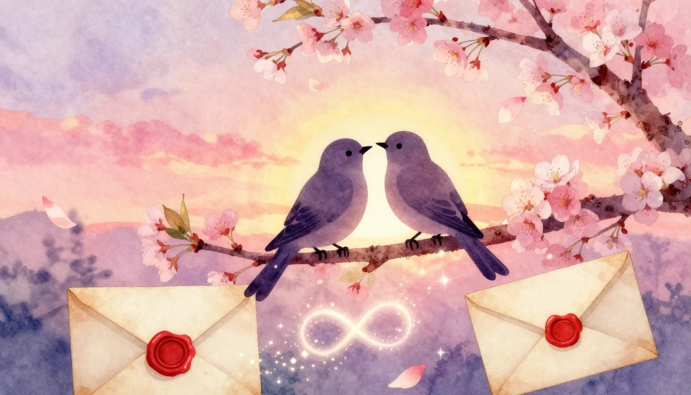 A soft and dreamy watercolor illustration capturing the esse...