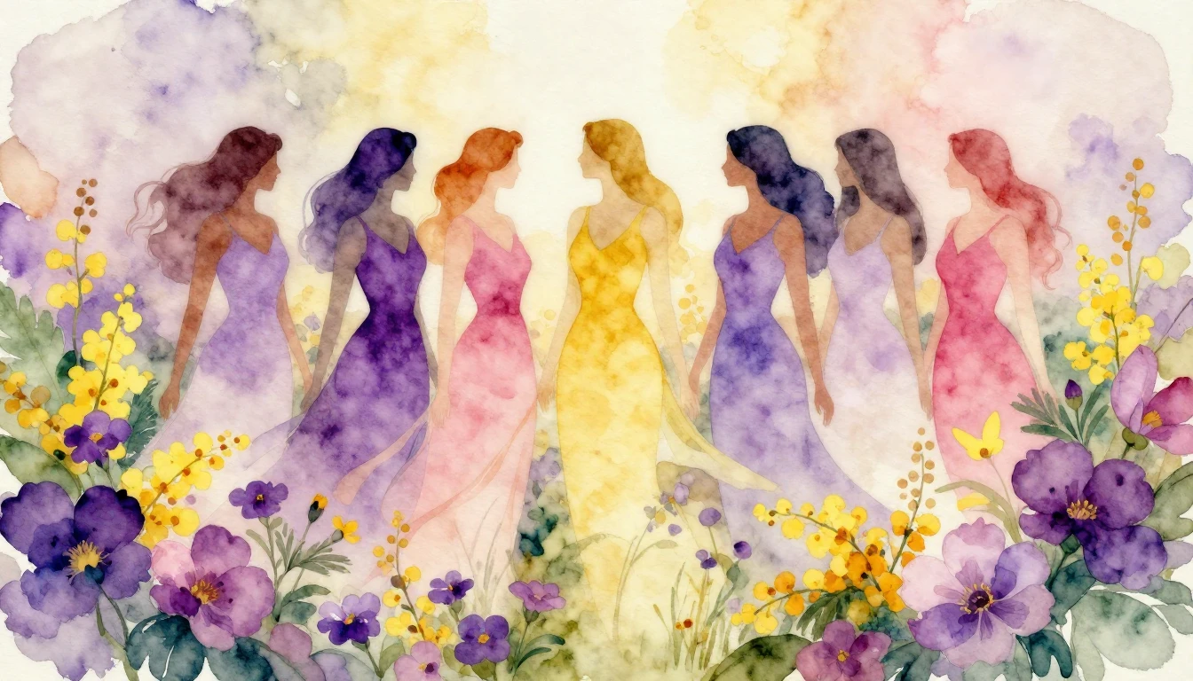 A beautiful watercolor painting representing the spirit of I...