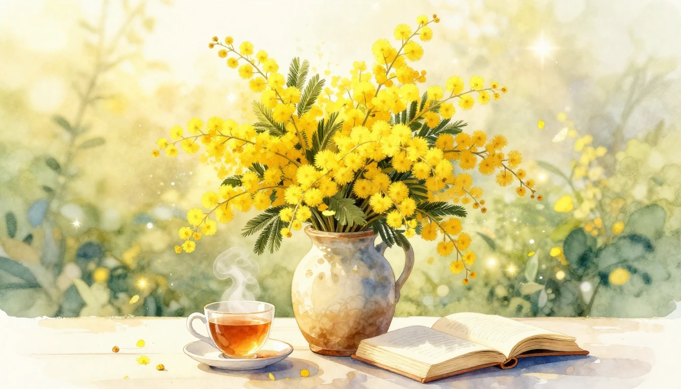 A vibrant and delicate watercolor illustration celebrating s...