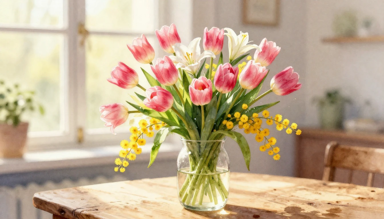 A breathtakingly beautiful watercolor painting capturing the...