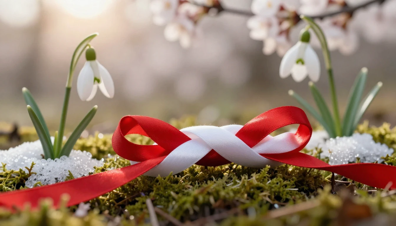 A close-up, artistic composition focusing on the traditional...