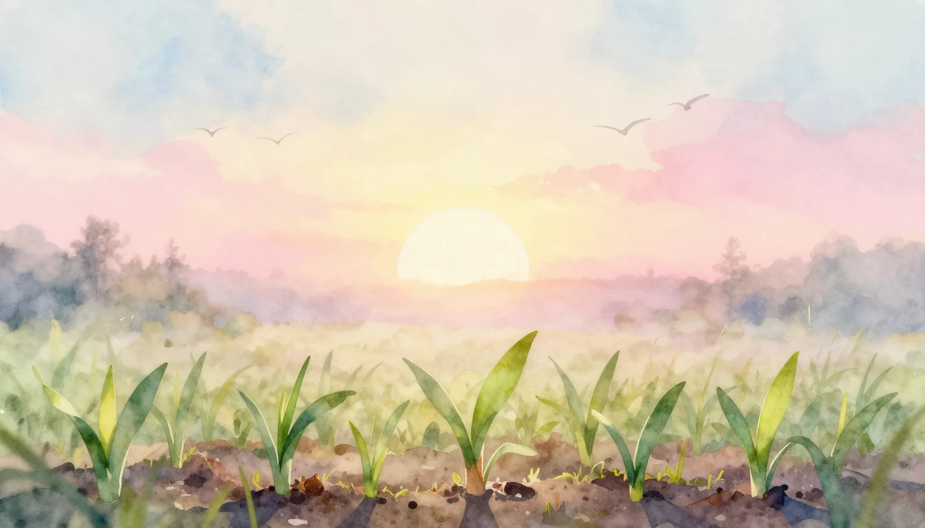 A soft, ethereal watercolor painting depicting the essence o...