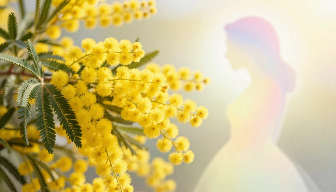 A delicate and artistic composition focusing on a lush branc...