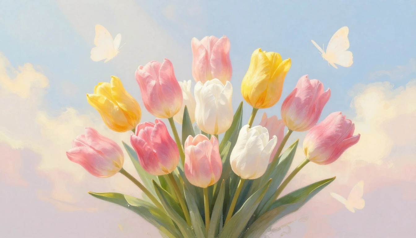 A soft and elegant artistic composition symbolizing Internat...