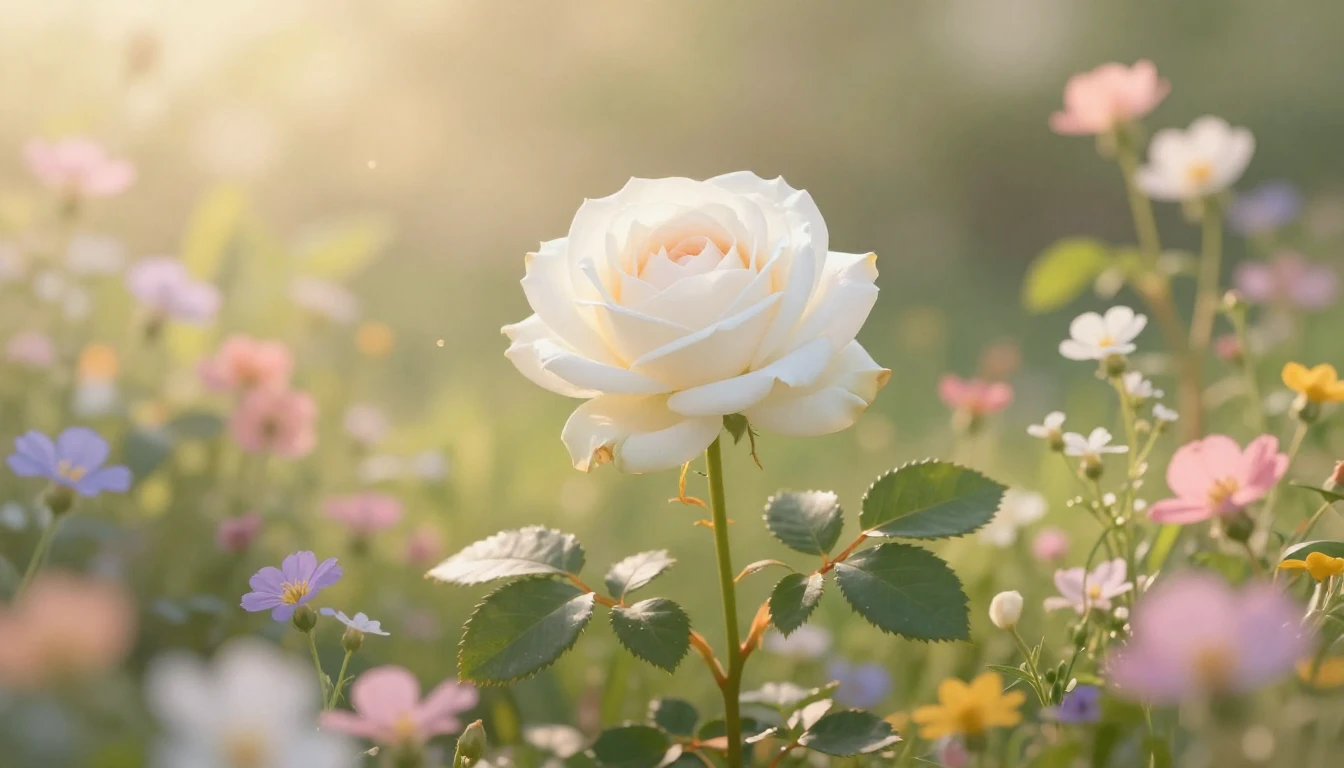 A gentle and heartwarming composition of a blooming spring g...