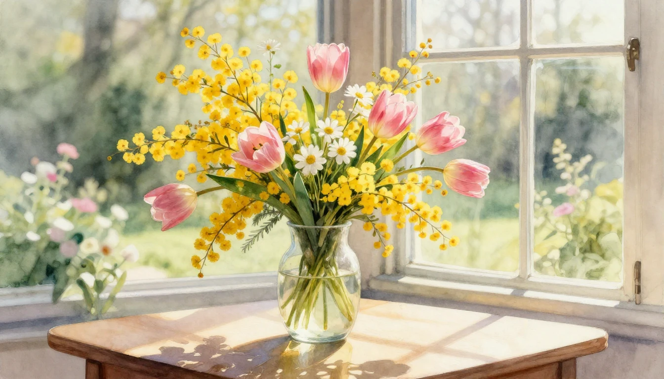 A stunning watercolor painting capturing the essence of Inte...