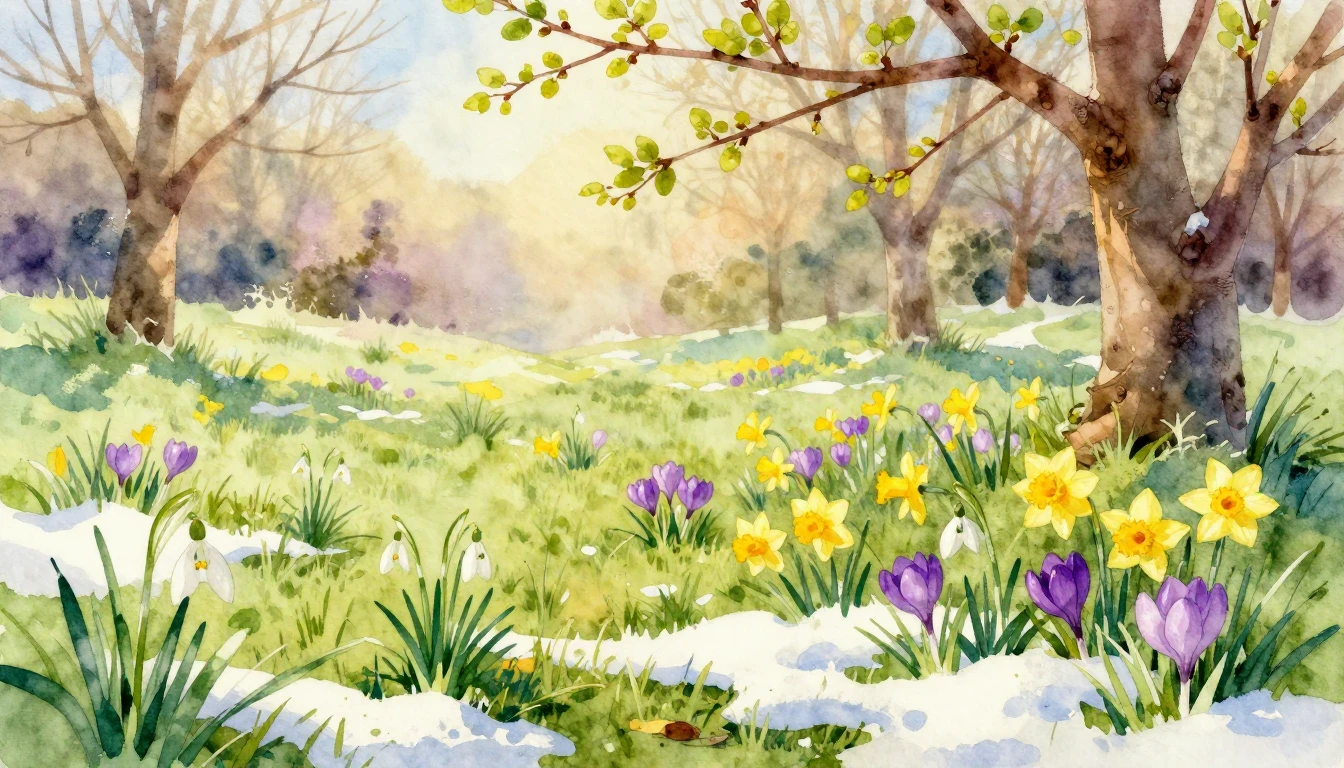 A beautiful, artistic watercolor painting capturing the esse...