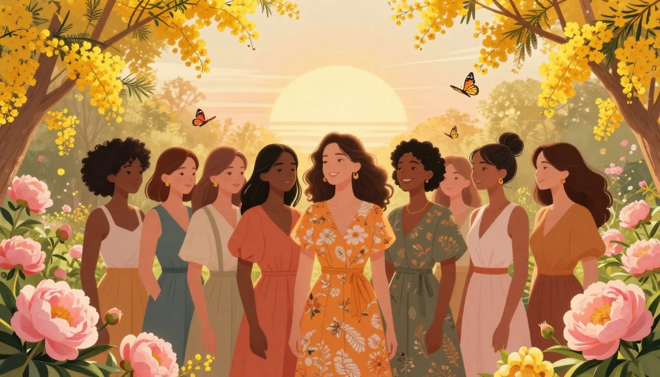 A vibrant and uplifting illustration celebrating Internation...