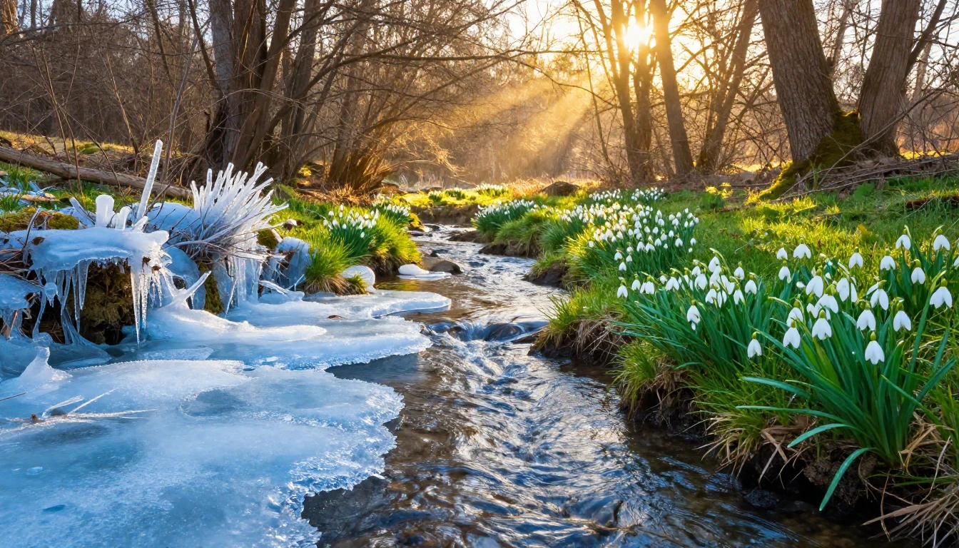 A breathtaking landscape capturing the exact moment of the v...