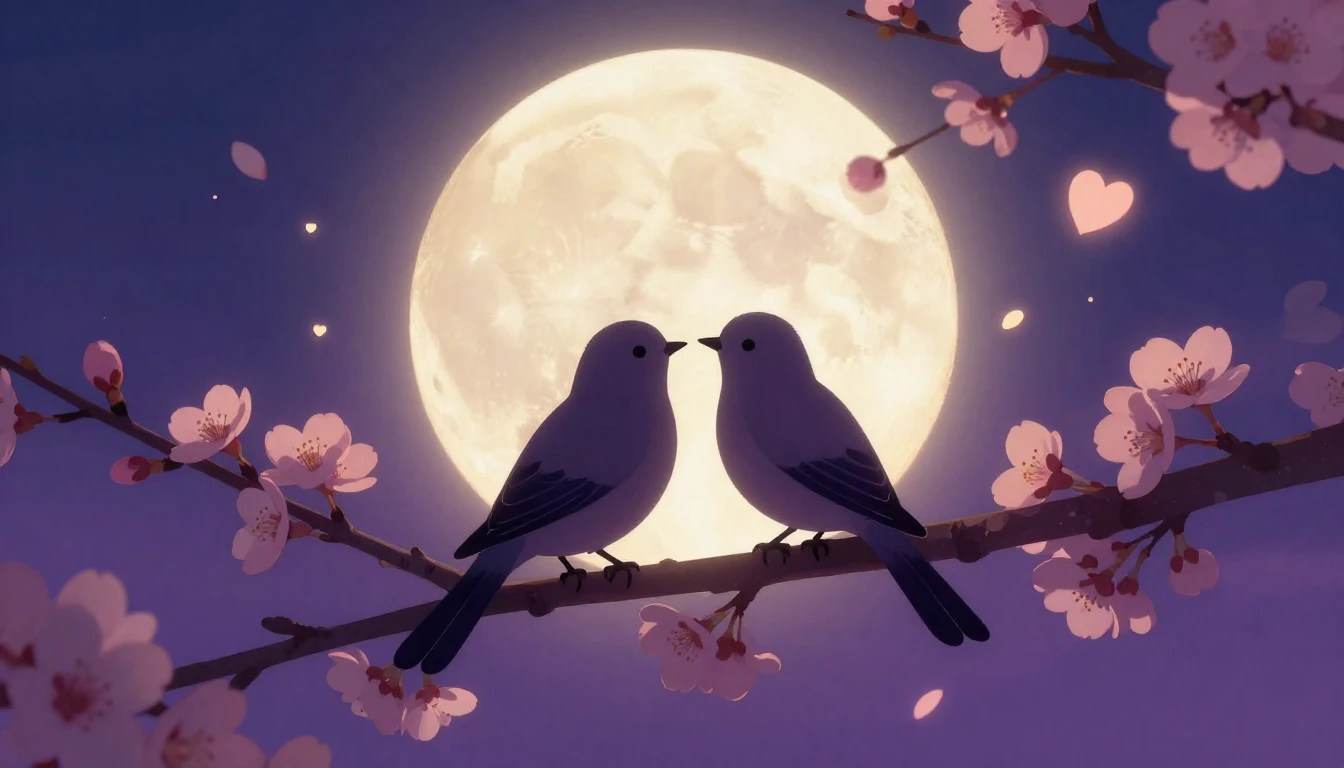 A romantic and conceptual illustration representing eternal ...