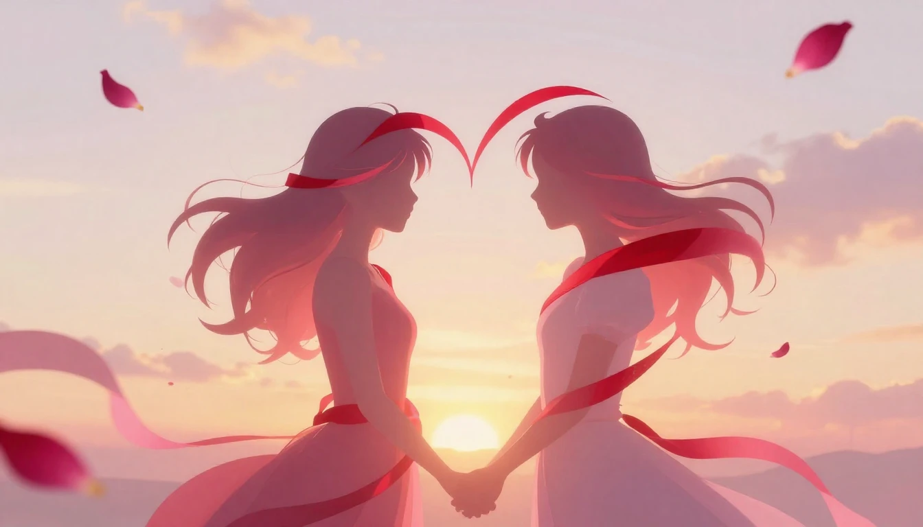 A soft and dreamy artistic composition representing eternal ...