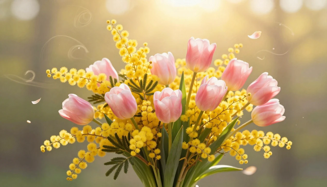 A vibrant and elegant composition celebrating femininity and...