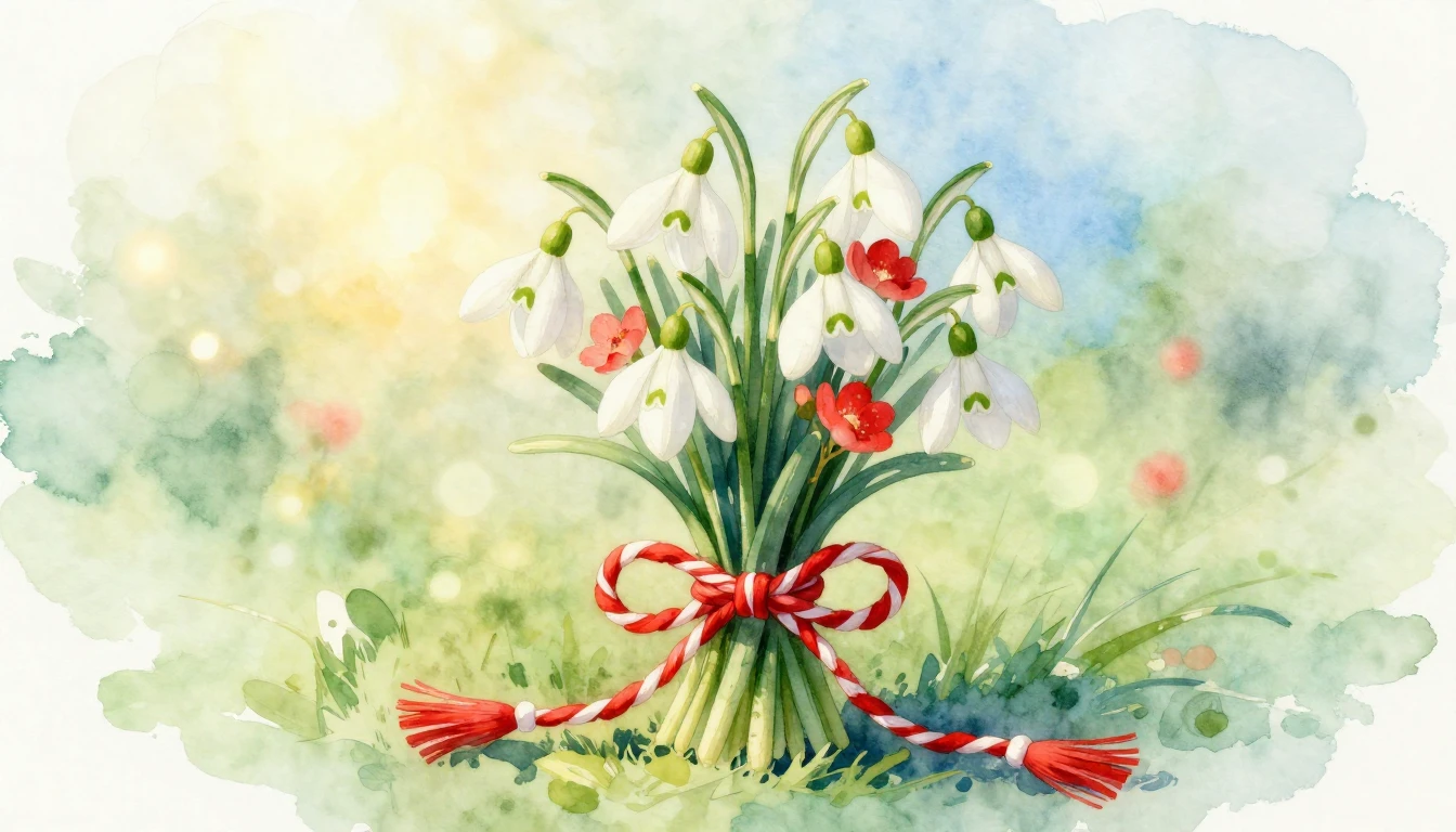 A delicate and artistic watercolor painting representing the...