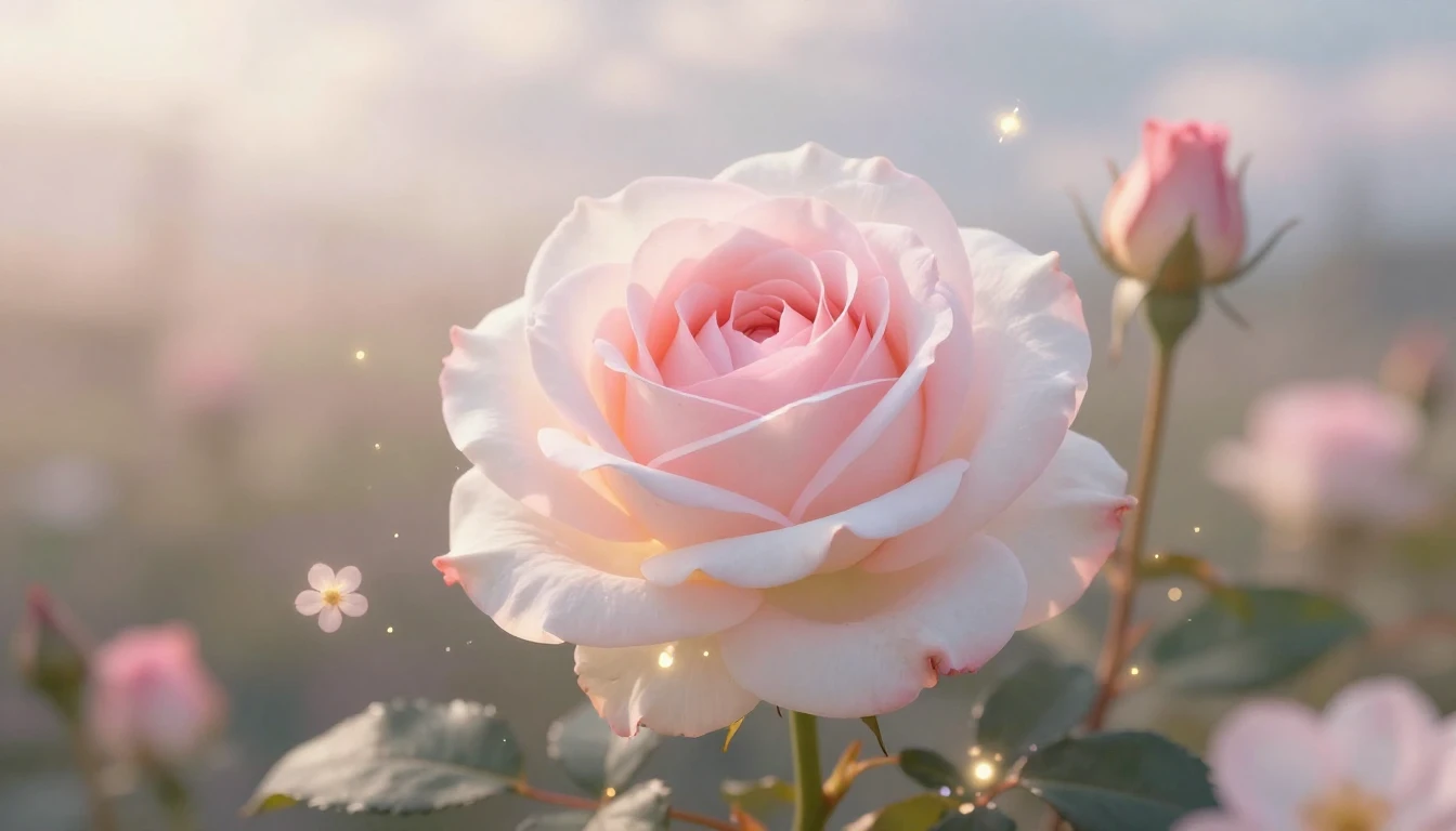 A heartwarming and enchanting scene symbolizing motherly lov...