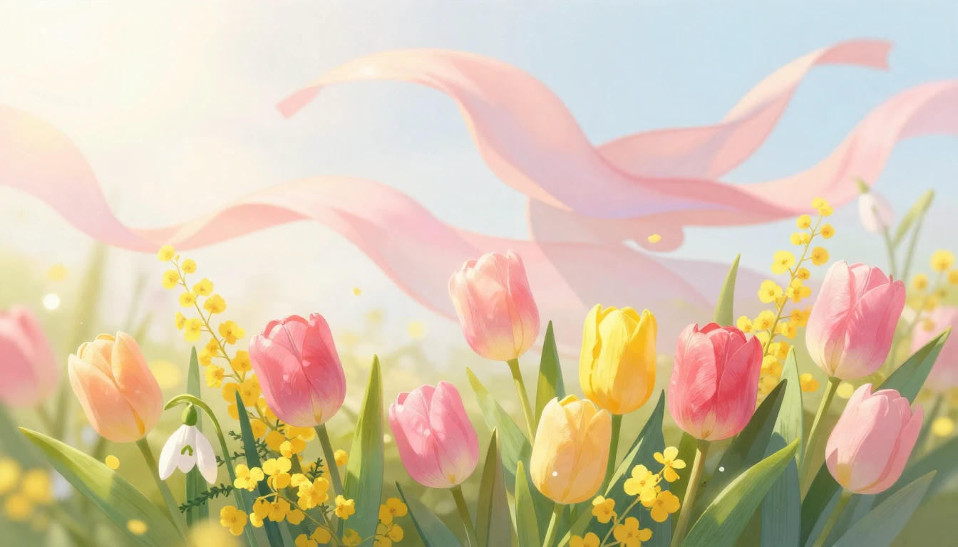 A beautiful and gentle illustration symbolizing Internationa...