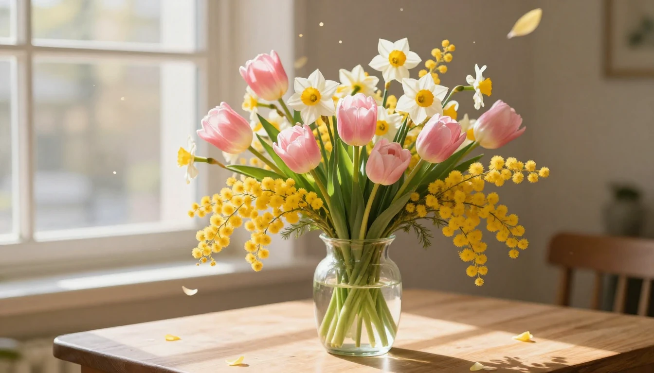 A beautiful and gentle artistic composition symbolizing Inte...