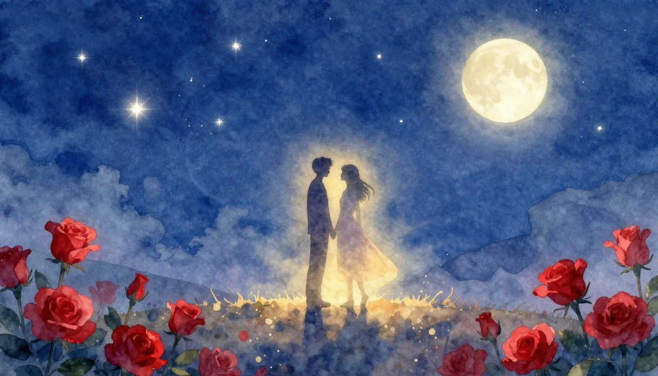 A soft and dreamy watercolor illustration depicting the conc...