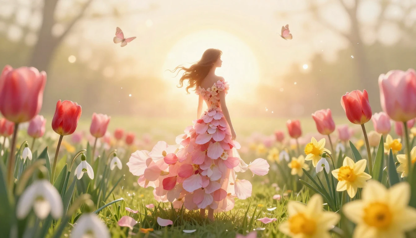 A beautiful and elegant composition symbolizing Internationa...