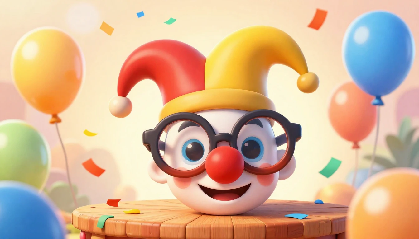 A vibrant and playful cartoon illustration representing Apri...