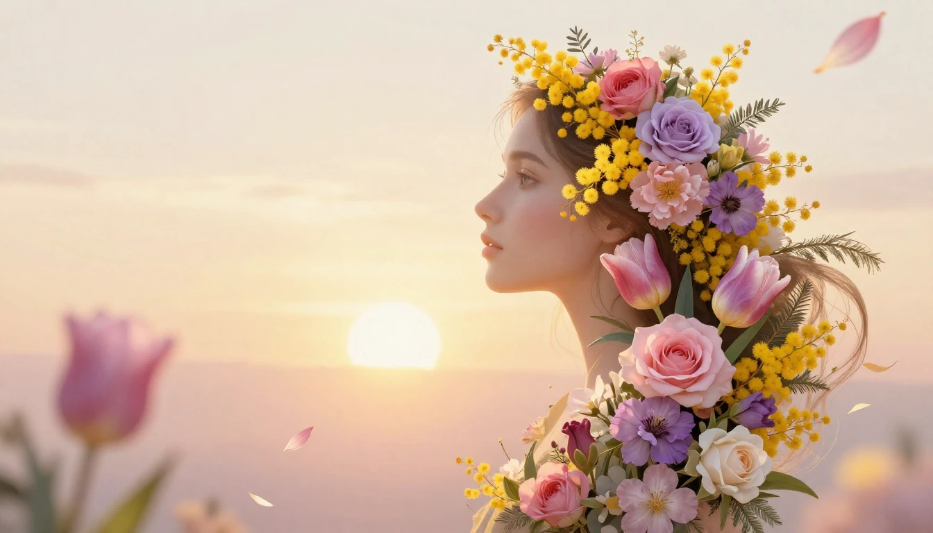 A beautiful and symbolic illustration for International Wome...