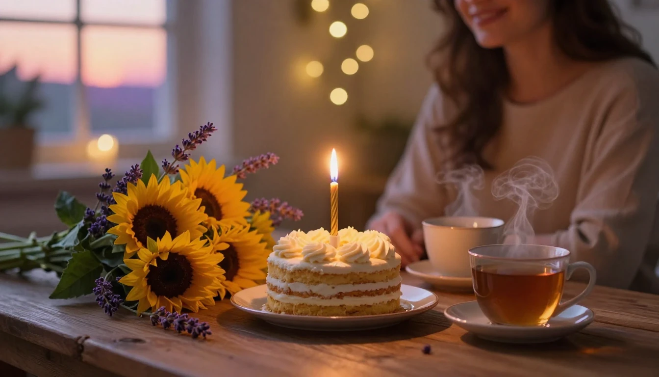 A heartwarming and cozy scene capturing the essence of a che...