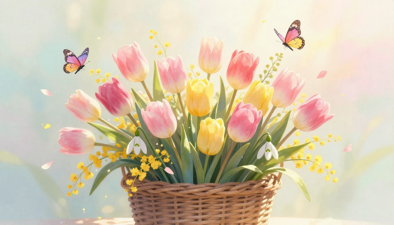 A soft and ethereal composition celebrating International Wo...